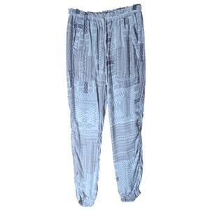 Johnny Was Pete & Greta Boho Printed Joggers size XS